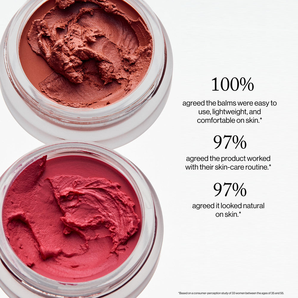 Goop Beauty Cream Blush glow skin finish on the face