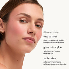 Goop Beauty Cream Blush Lip Tint Soft Berry close-up