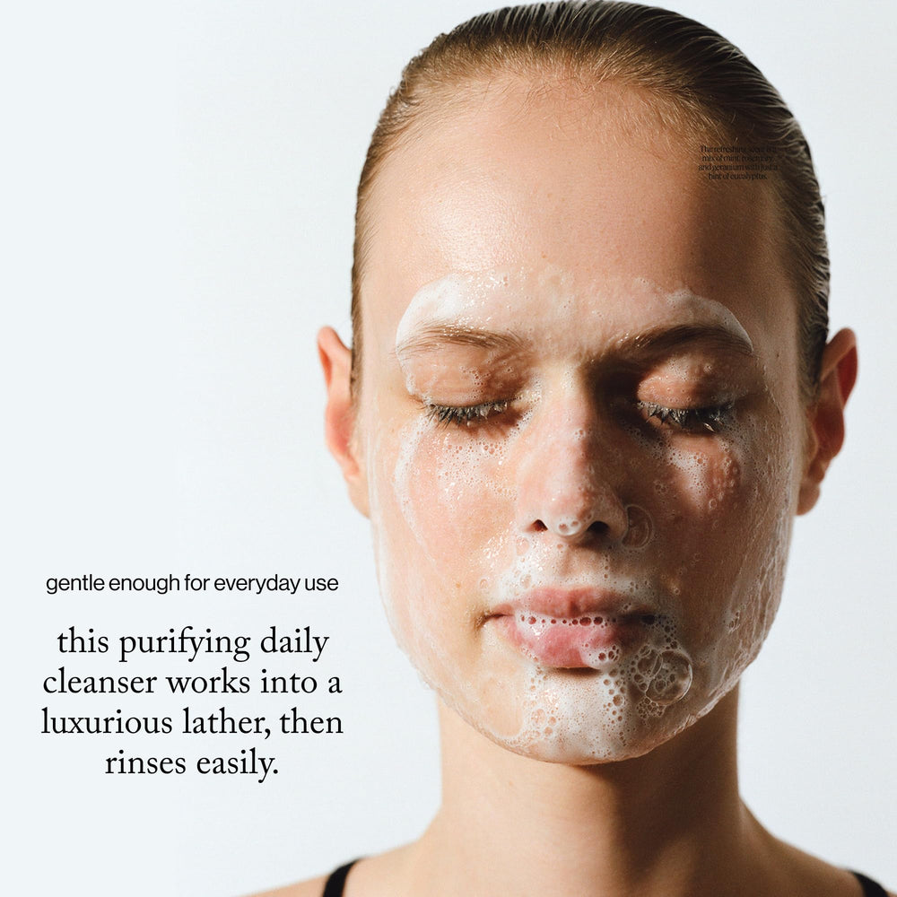 Goop Daily Detox makeup removal action removes oil and impurities during massage