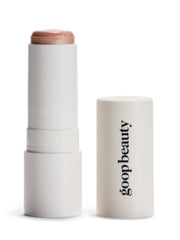 Goop Glow Skin Highlighter Stick provides a natural pearlescent glow on the skin.