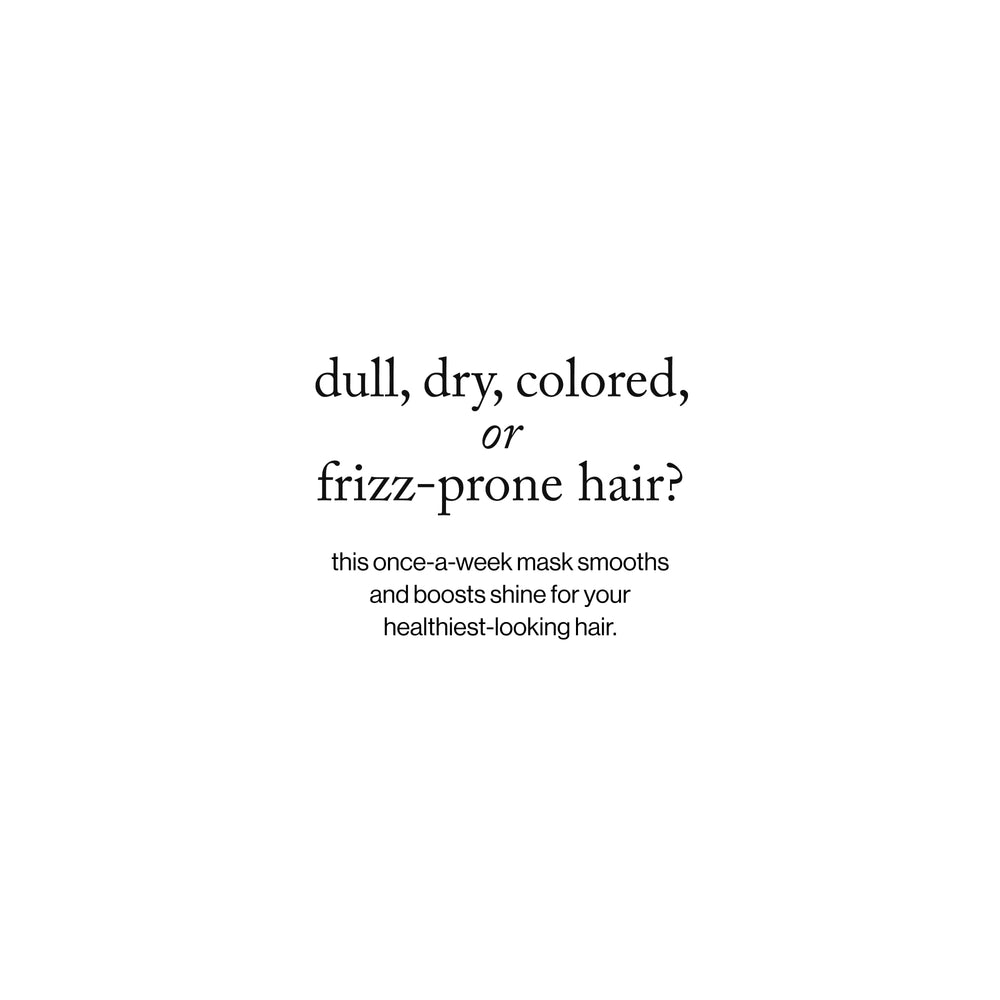 Goop Beauty Hair Mask application routine demonstrating quick weekly treatment