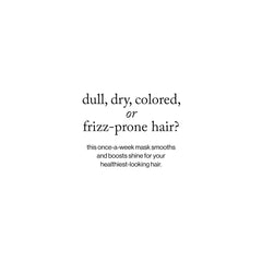 Goop Beauty Hair Mask application routine demonstrating quick weekly treatment