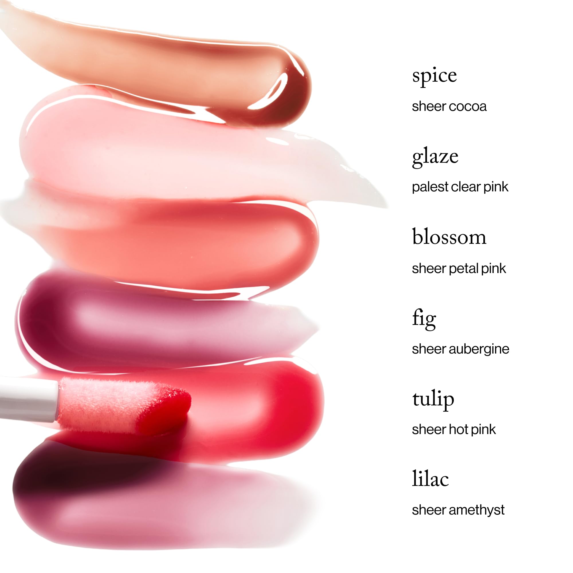 Goop Beauty Hydra-Barrier Gel Gloss rose hip oil closeup shows nourishing ingredients.
