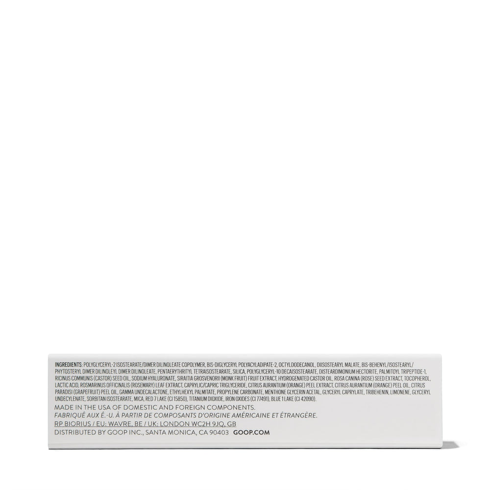 Goop Beauty Hydra-Barrier Gloss features barrier-supporting ingredients for daily lip care