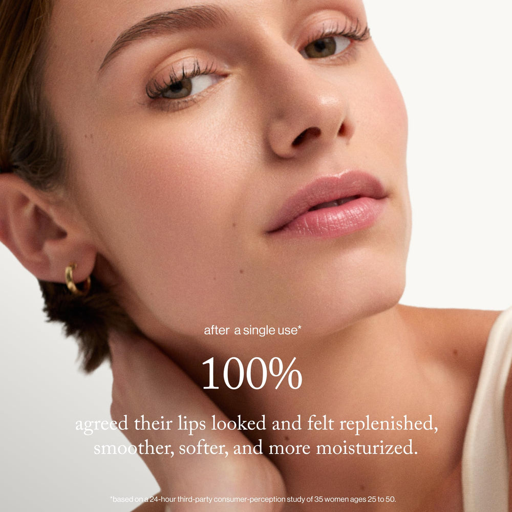 Goop Beauty Lip Balm Trio garnet provides color with hydration.