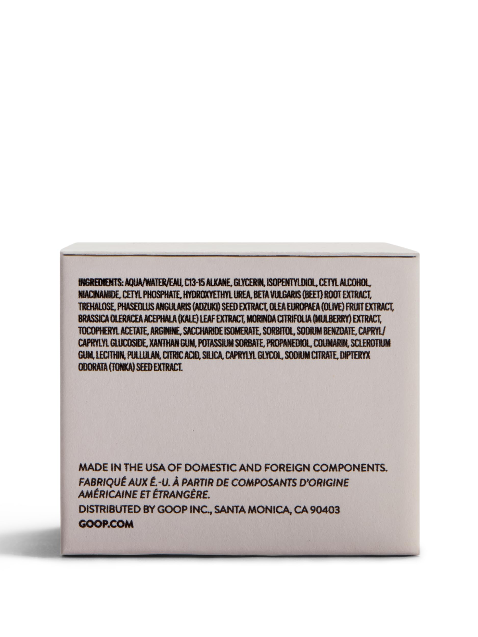 Goop Beauty matte finish under makeup closeup.