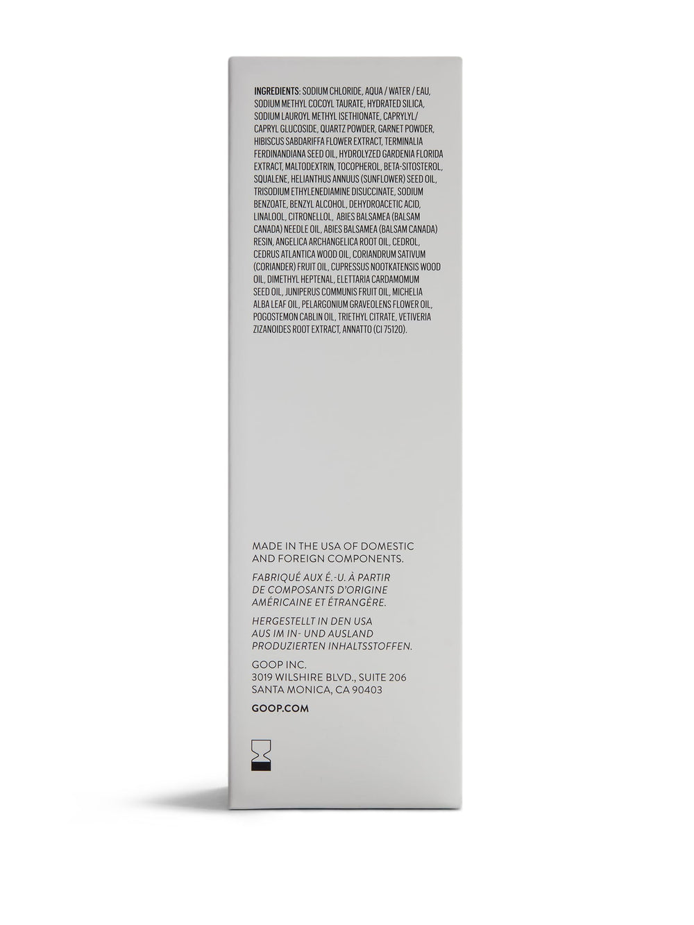 goop Beauty Microderm Body Polish effect on dull skin with a gentle glow.