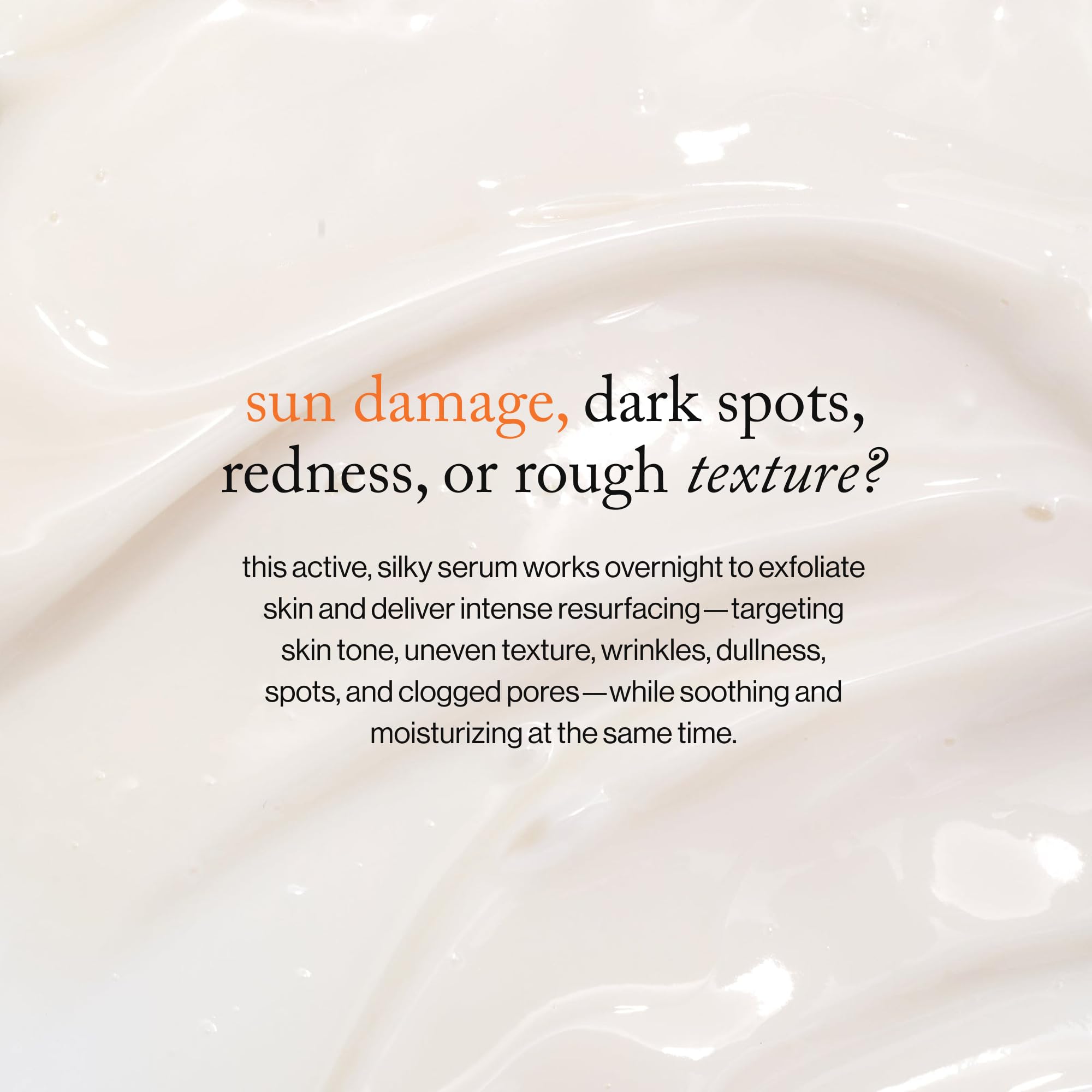 goop Beauty Sleep Milk Serum applied on face demonstrates smooth, radiant result
