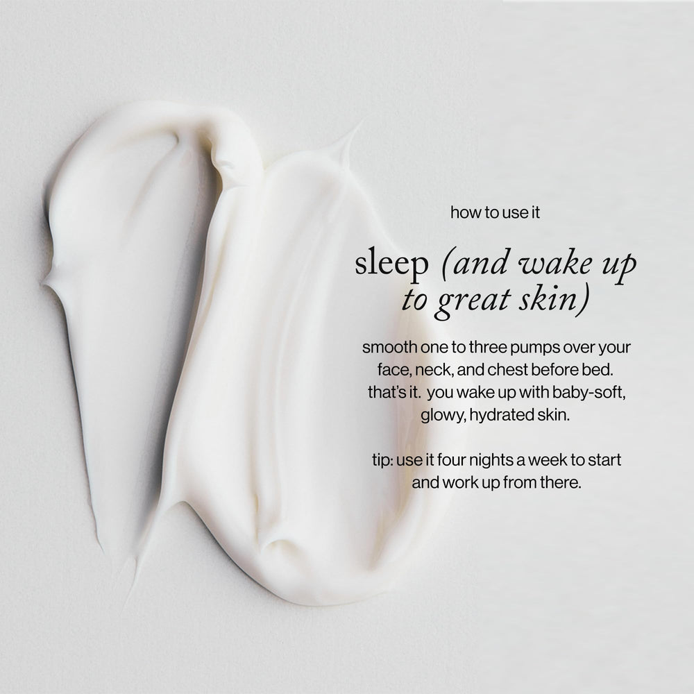 goop Beauty Sleep Milk Serum close-up showcases lightweight, breathable hydration