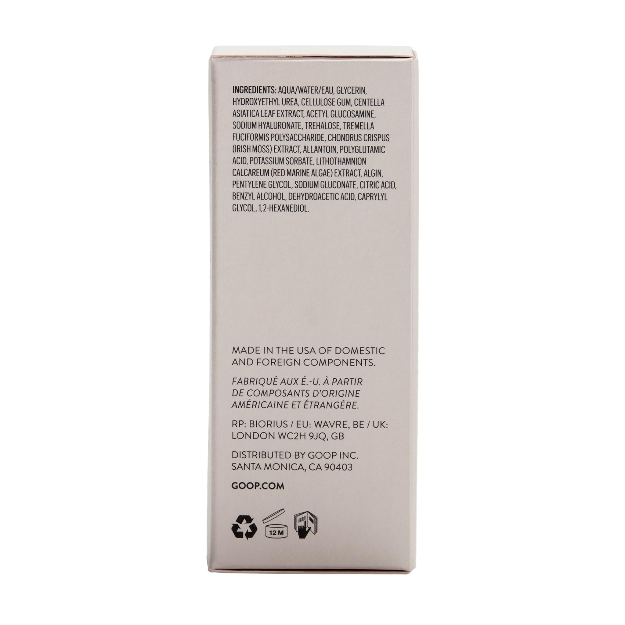 goop Exosome Hydration Serum may improve elasticity and resilience over time.