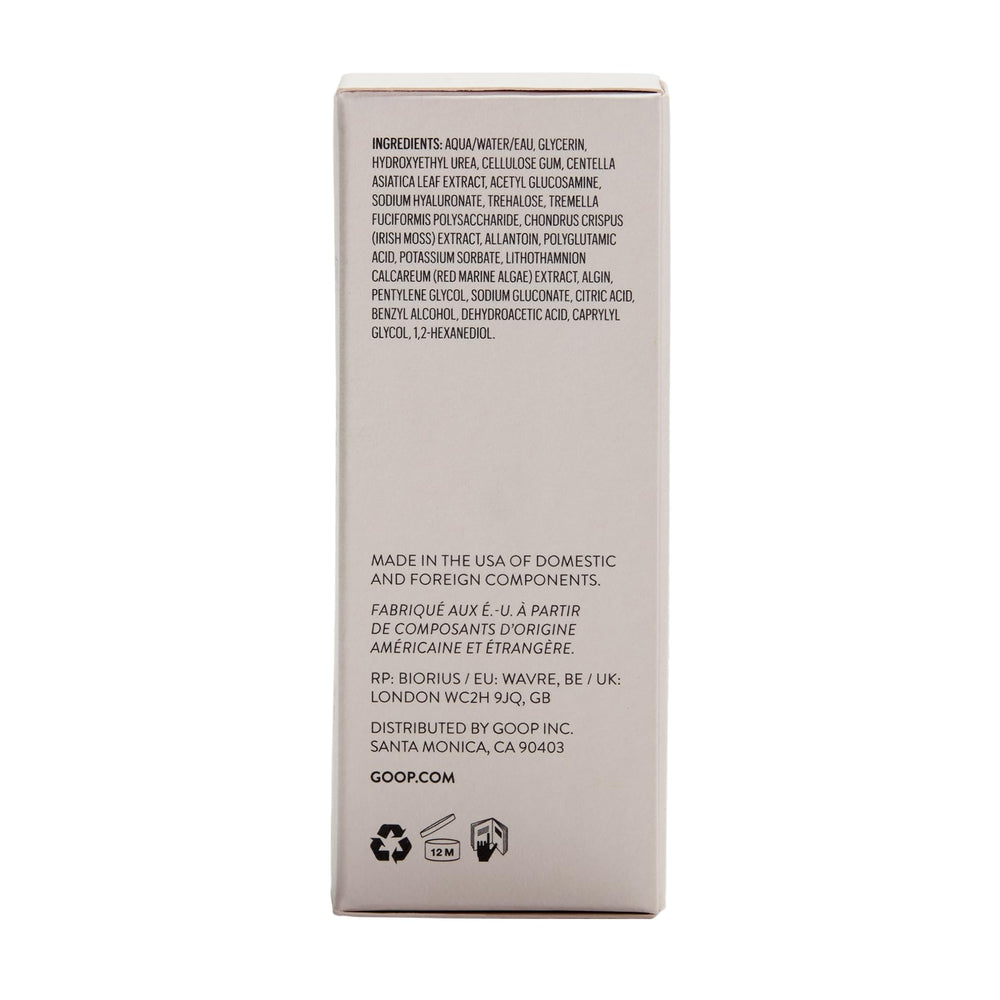 goop Exosome Hydration Serum may improve elasticity and resilience over time.