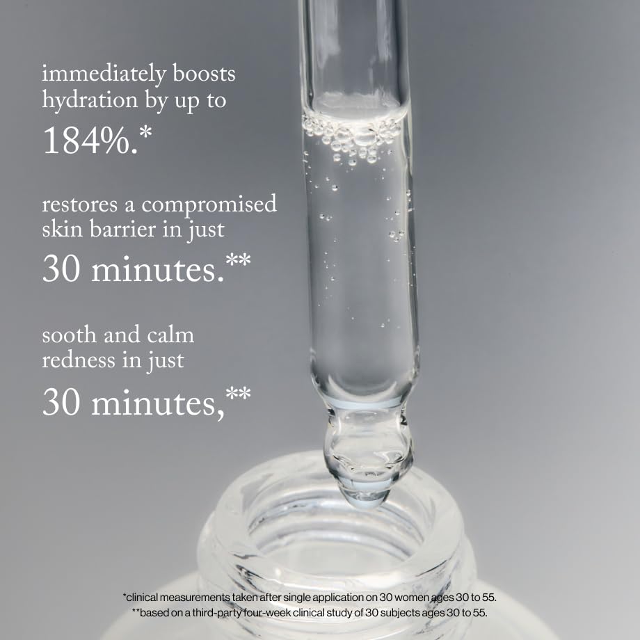 goop Exosome Hydration Serum supports skin barrier and hydration without heaviness.