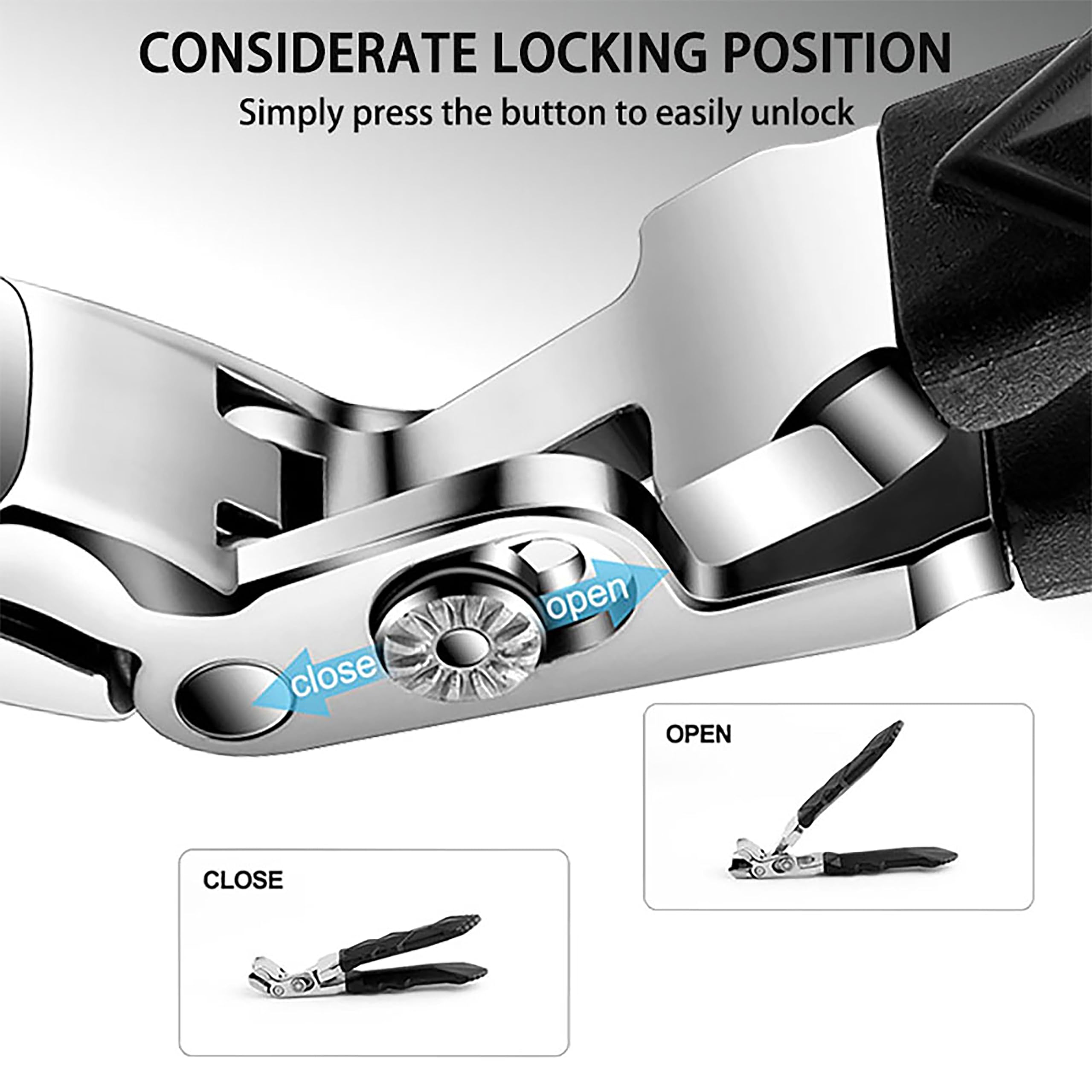 Goredny Orthoclip 180-degree rotating head enables easy positioning