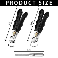 Goredny Orthoclip anti-splash shield keeps clipping tidy