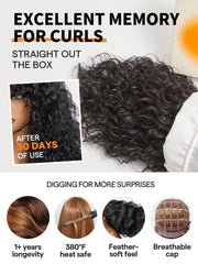 GORGIUS Veralux true scalp lace shows natural growth illusion for authentic look