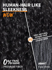 GORGIUS Veralux curly wig with bangs for beginner friendly, easy wear