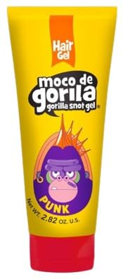 Gorilla Snot Punk travel-size hair gel tube for bold looks with long-lasting hold.