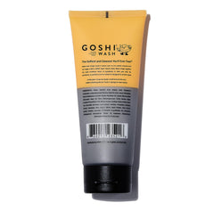 GOSHI body wash pump emphasizes convenient one to two pump dosing for thorough cleansing