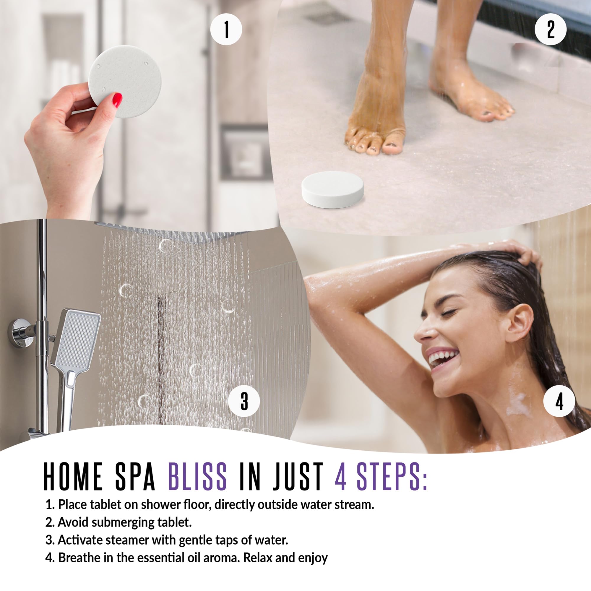 GOSSBY mint steamer delivering cooling, revitalizing scent in your routine