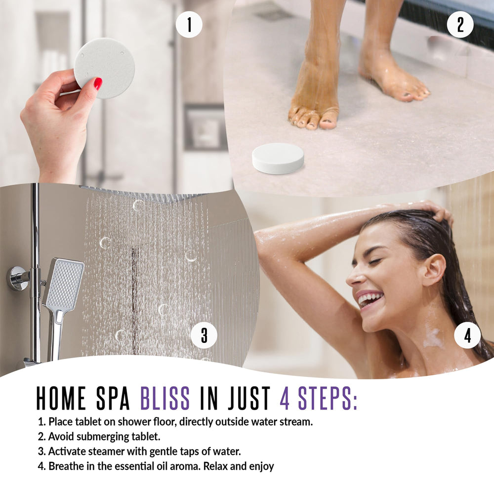 GOSSBY mint steamer delivering cooling, revitalizing scent in your routine