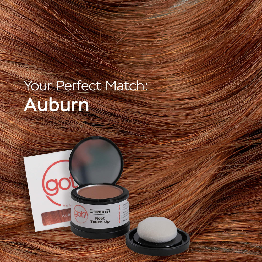 Got? Roots built-in mirror compact enables precise application anywhere