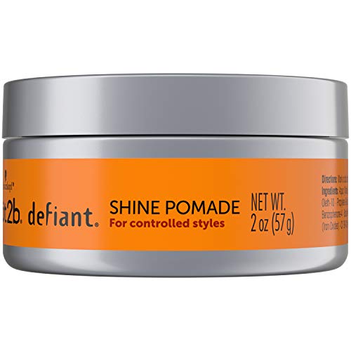 Got2b Defiant Shine Pomade tousled waves texture enhancement.