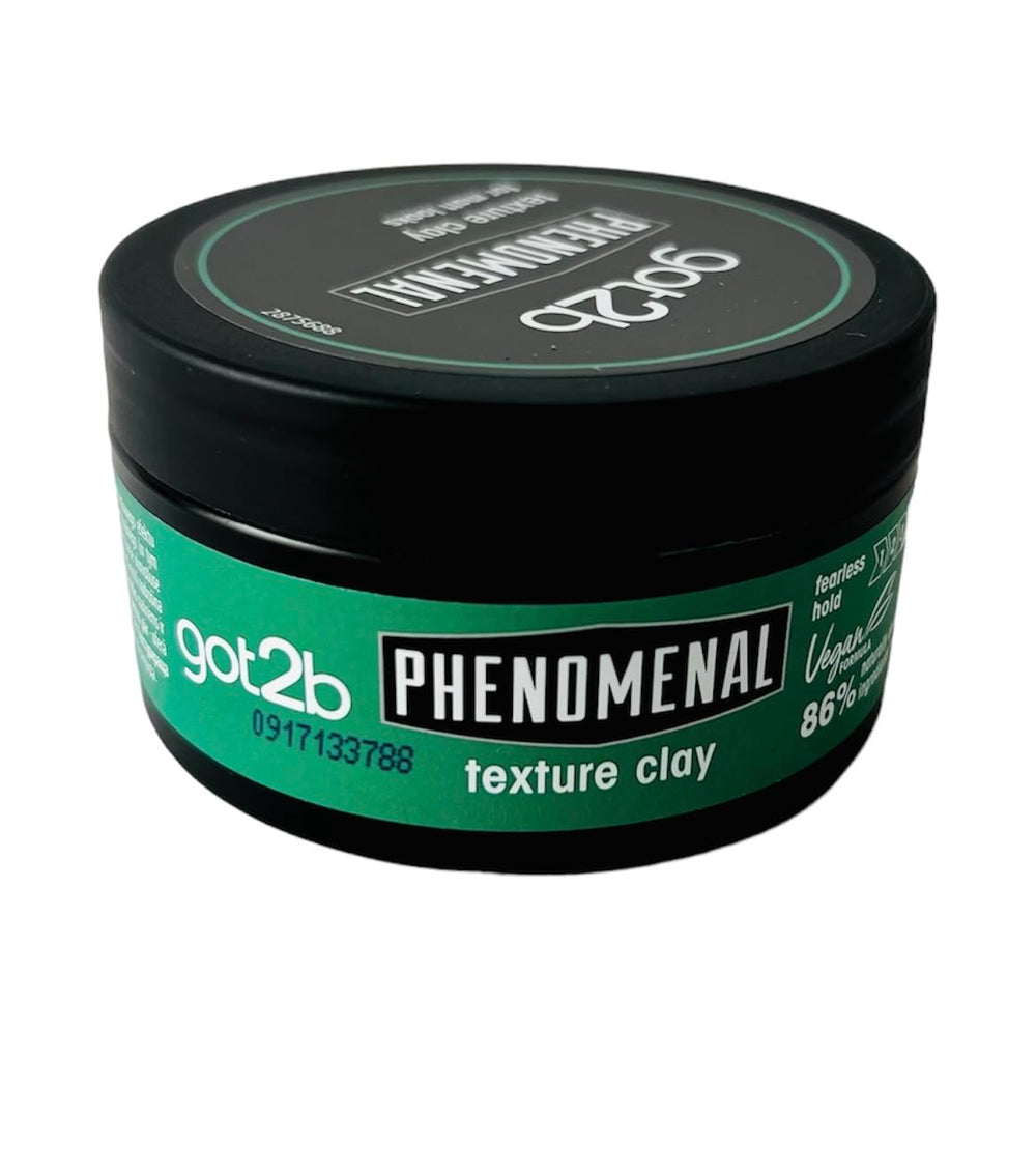 Barber-inspired Got2b Phenomenal packaging showing 100 ml size