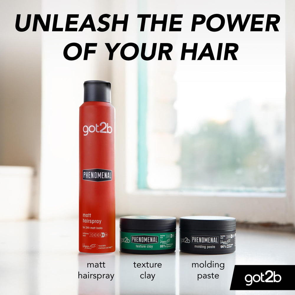Got2B Phenomenal Moulding Paste suitable for all hair types.