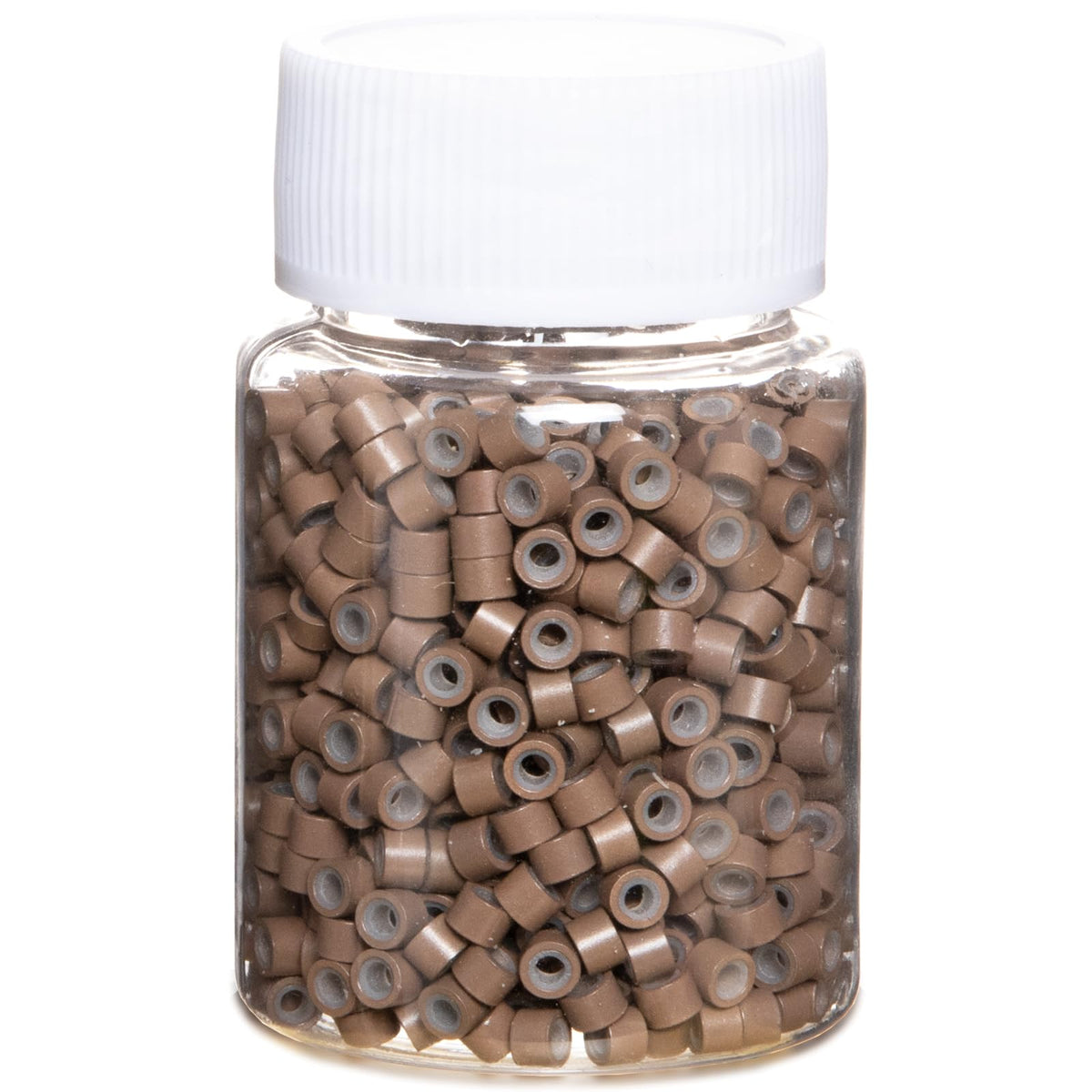 GOTDYA 1000pcs 4mm hair tinsel beads for secure, undetectable extensions.