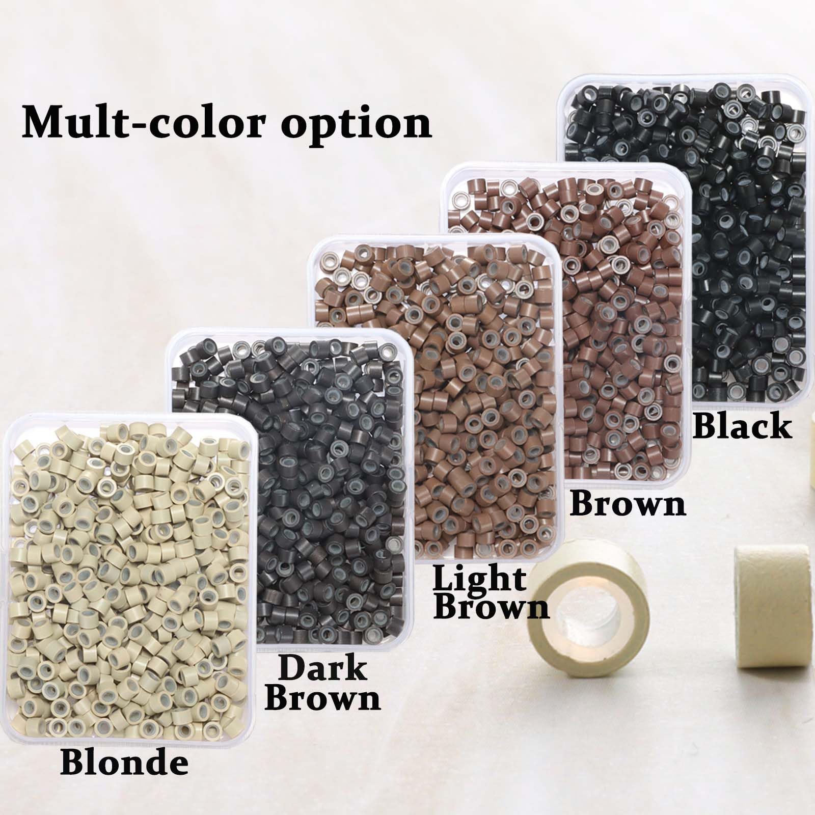 GOTDYA packaged beads for versatile hair styling and accessories.