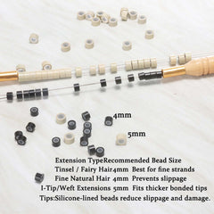 GOTDYA soft silicone lining enhances client comfort during application.
