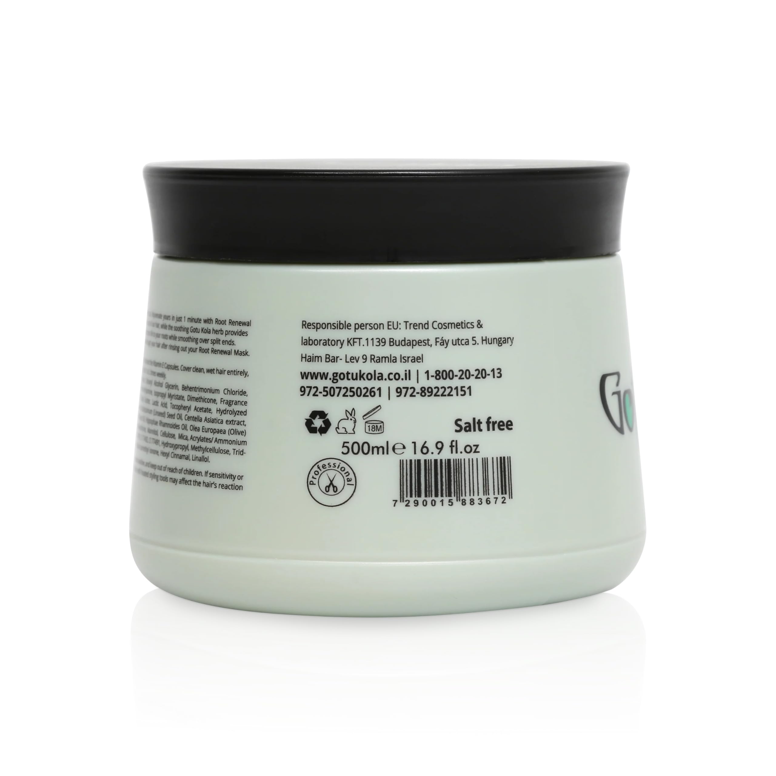 Gotukola Keratin Deep Repair cream-texture close-up showcasing luxurious conditioning.