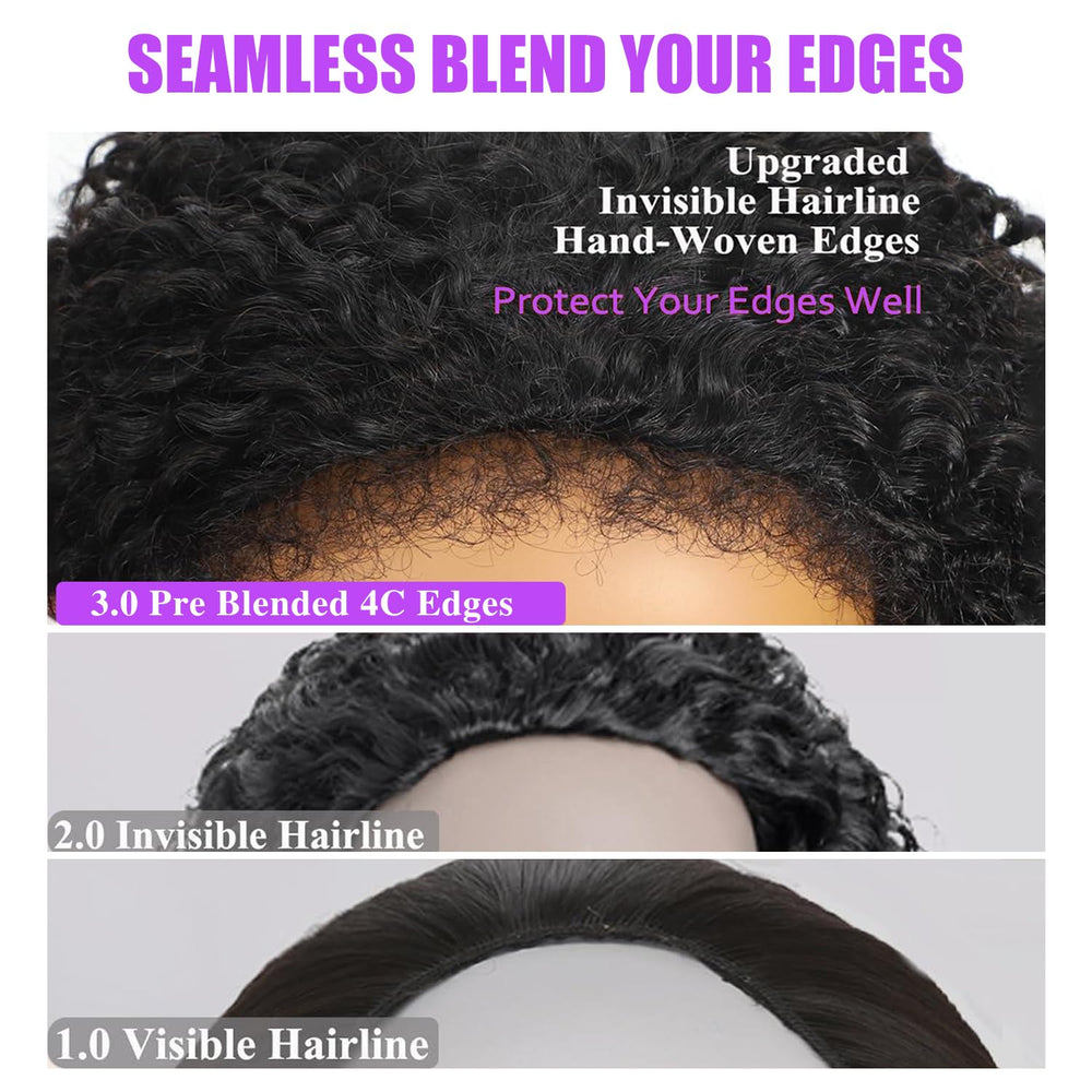 Goulus Burmese curly wave texture offers soft, dynamic curls.