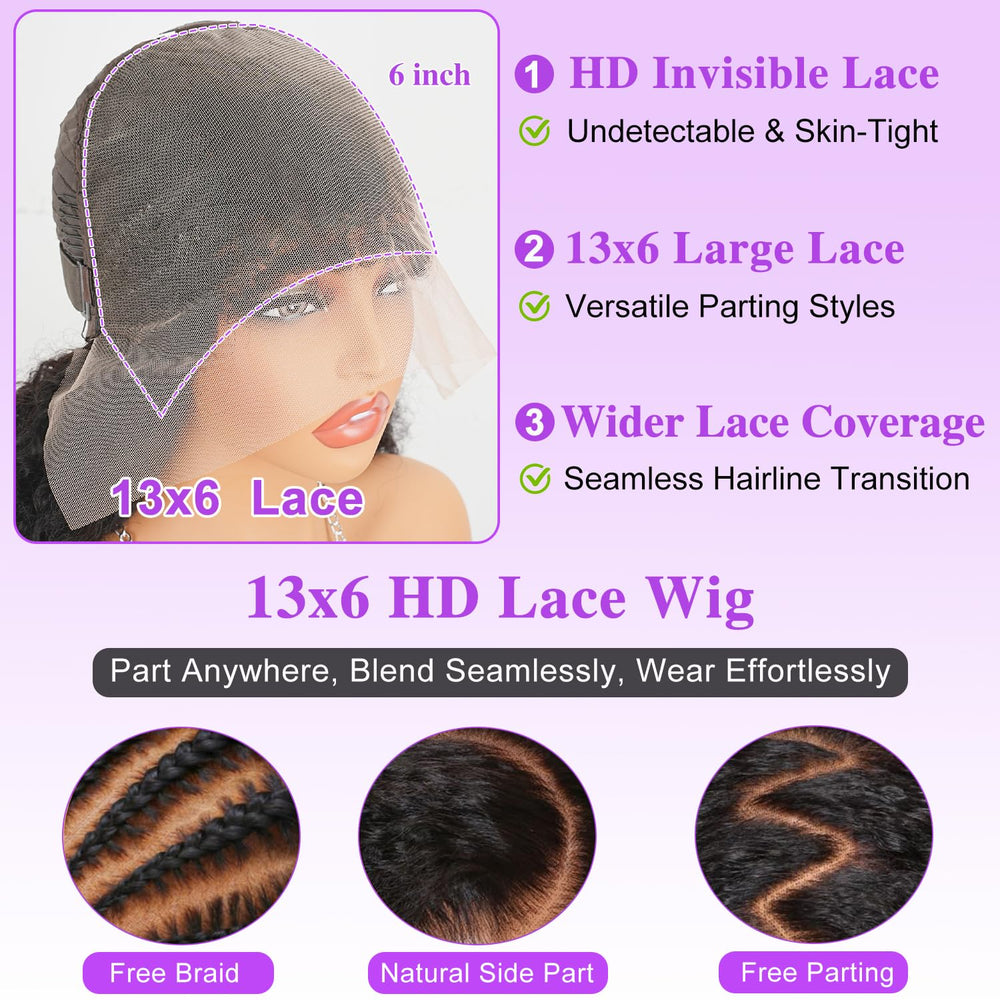 Goulus soft silky human hair designed for comfortable all-day wear.