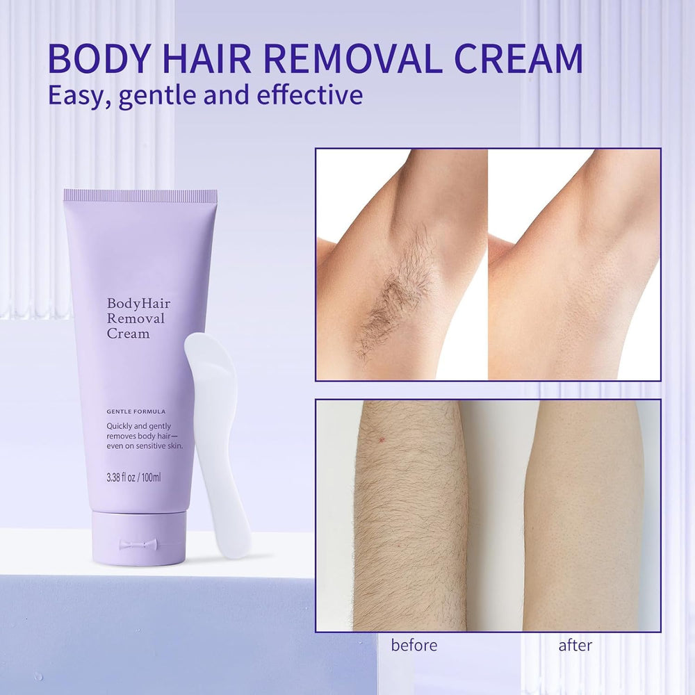 GOWEGO hair removal cream for the body providing long-lasting smoothness.