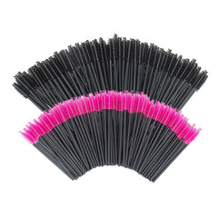 GoWorth disposable eyelash brush wand with spiral design for precise lash grooming.