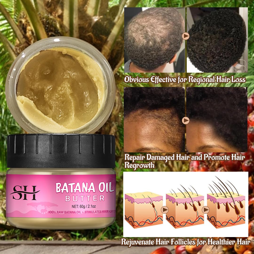 gowwim Batana Oil texture-rich close view suggests premium, chemical-free care for hair.