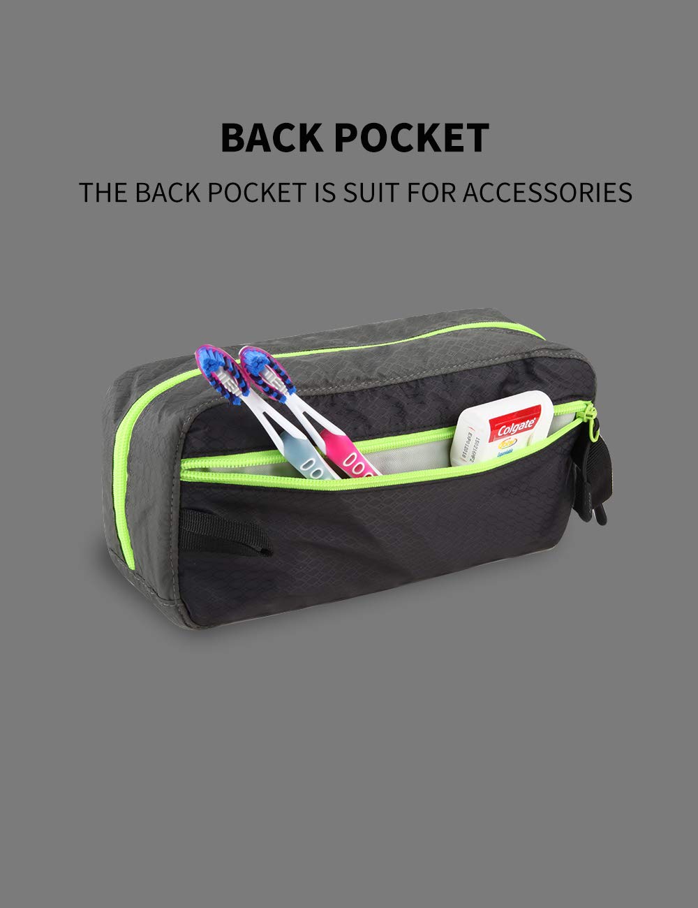 GOX travel 70D nylon material is lightweight and durable