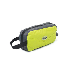 GOX Travel Small Toiletry Bag green main compartment keeps bottles organized while on the go