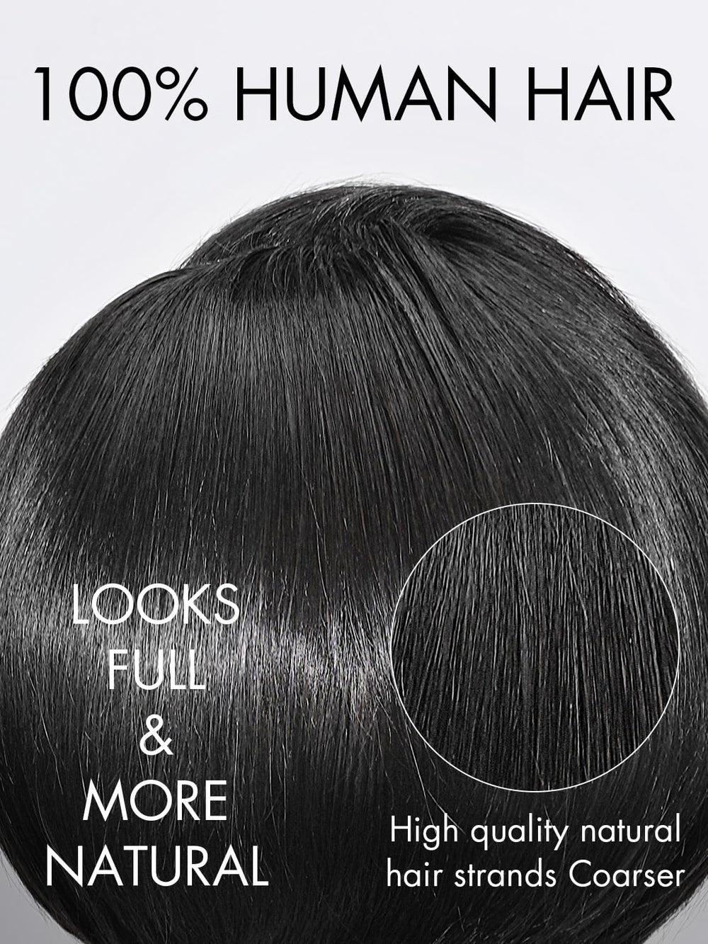 GPOP pre-plucked natural hairline ready to wear