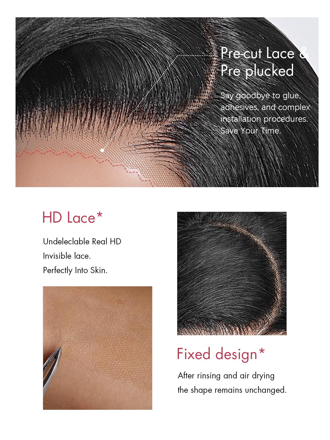 GPOP virgin human hair bob wig showing healthy shine
