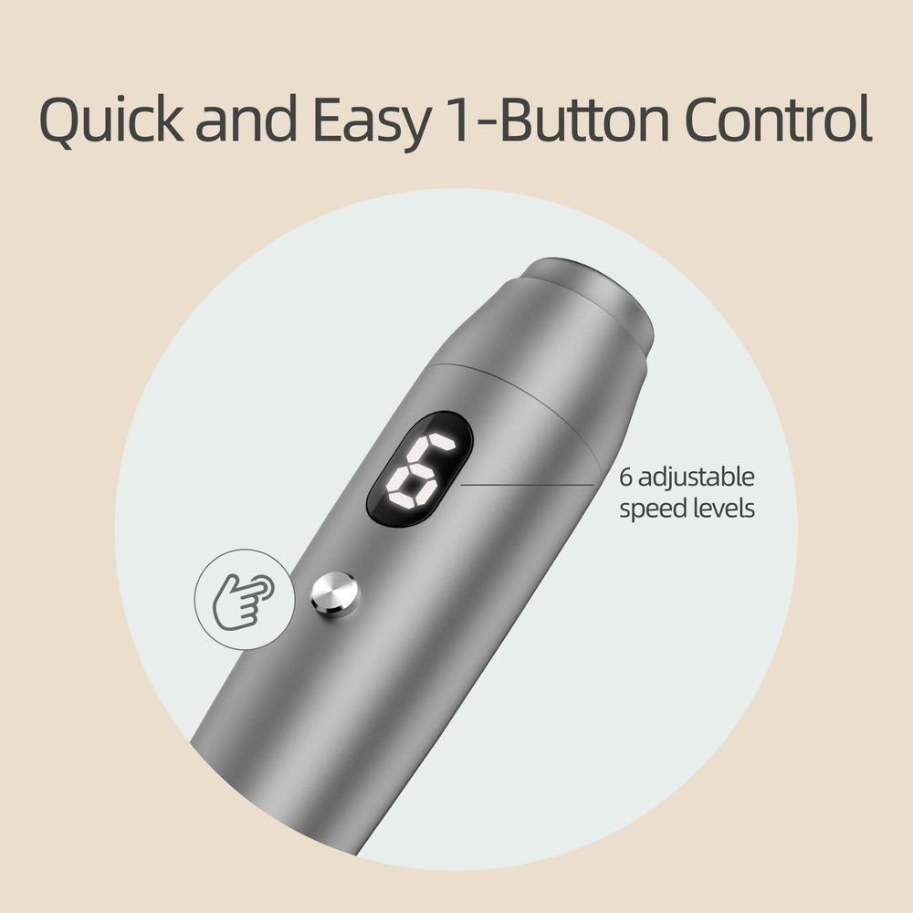 Graehn derma roller pen ergonomic grip for comfortable handling.