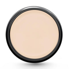 Graftobian HD Glamour Creme Foundation bottle offers weightless coverage for all-day wear.