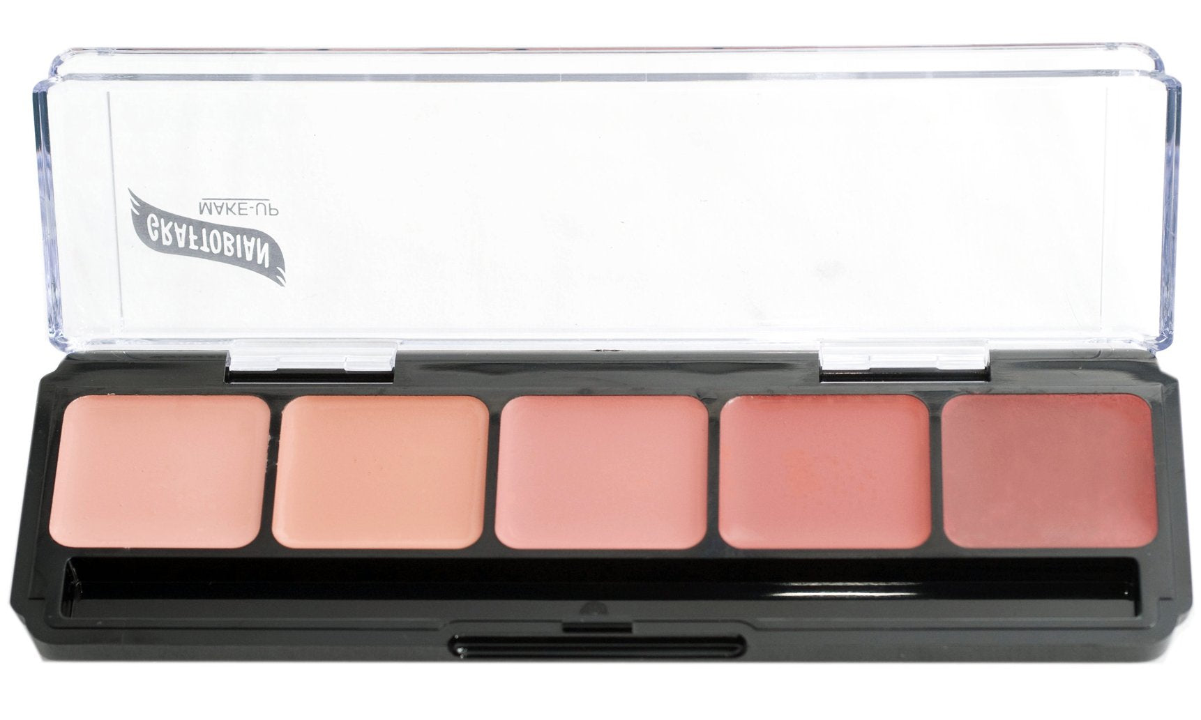 Graftobian HD Glamour Creme Palette in Peach Blush for subtle everyday warmth and glow