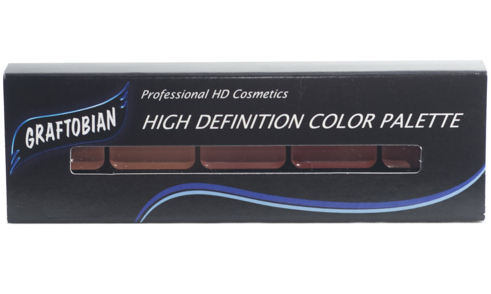 Graftobian HD Glamour Creme Palette Raspberry Wine for bold cheek color on set