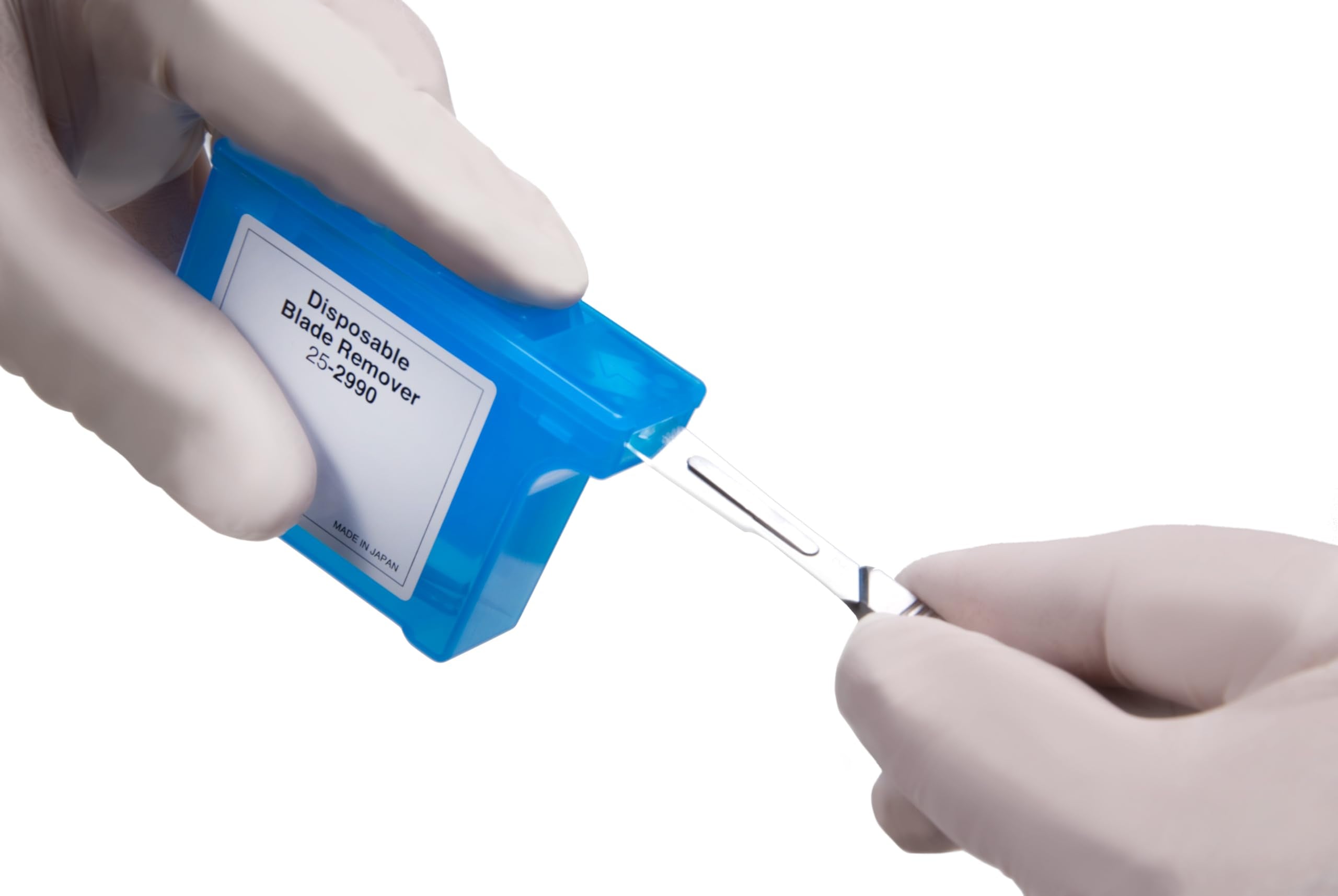 Graham-Field 2990 feather handheld blade remover side view highlighting portability