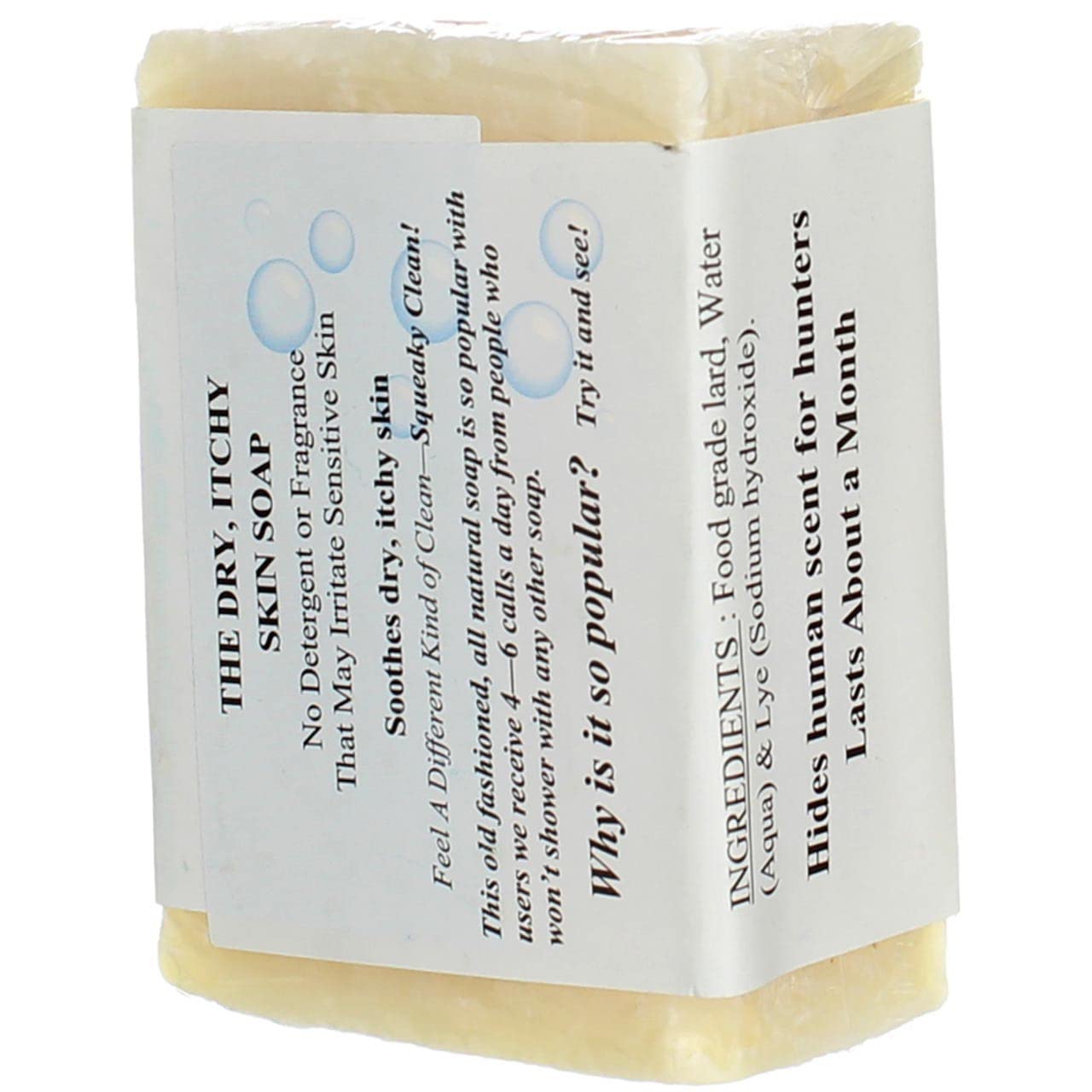 Front label view highlights value and convenience for multi-use cleansing