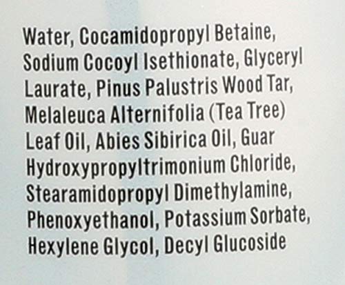 Grandpa's Pine Tar Shampoo closeup suds showcase rich foam.