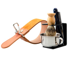 Grandslam leather strop for blade edge maintenance