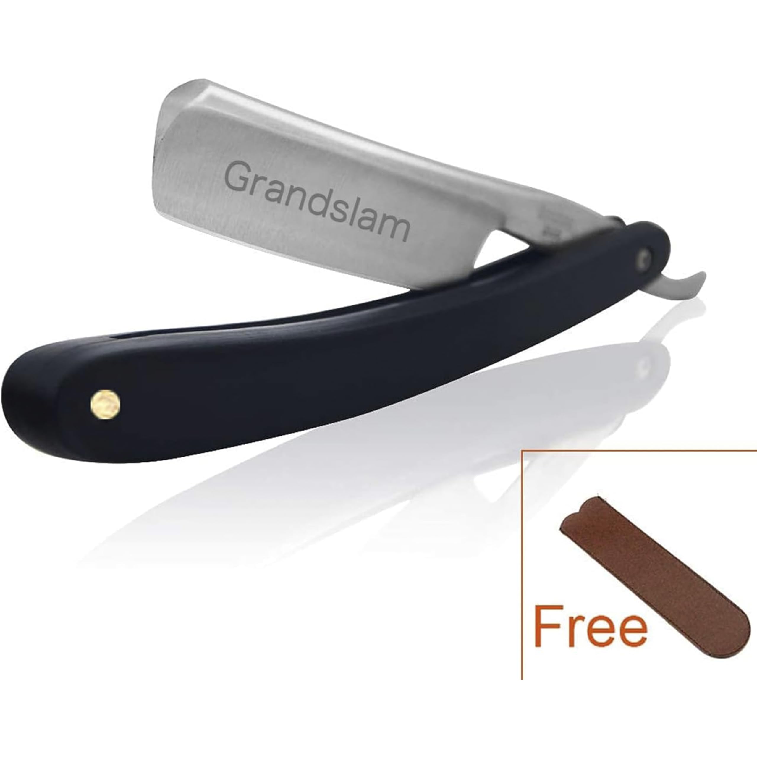 Grandslam complete shave set displayed for home grooming and barber use.